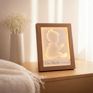 Baby-Frame -personalisiertes Babybild